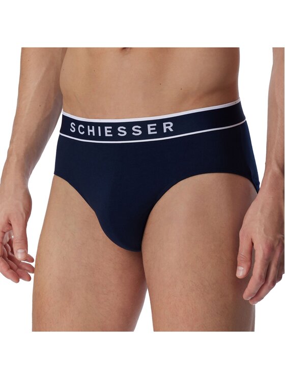 SCHIESSER SCHIESSER Halka 30814 Niebieski