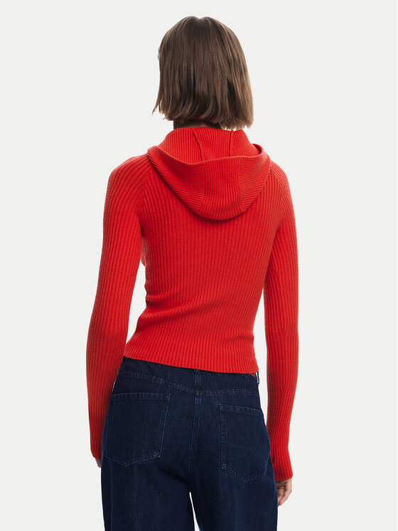 Desigual Desigual Maglione 25SWJF19 Rosso Slim Fit