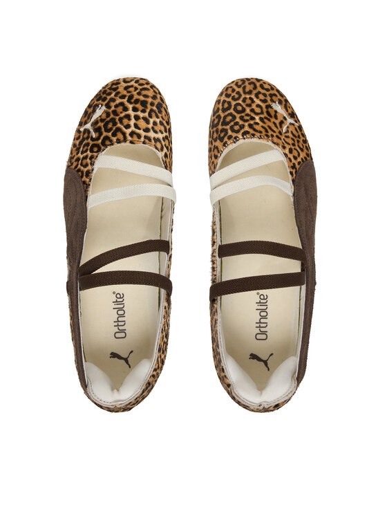 Puma Puma Балеринки Speedcat Ballet Wild 406689 01 Кафяв