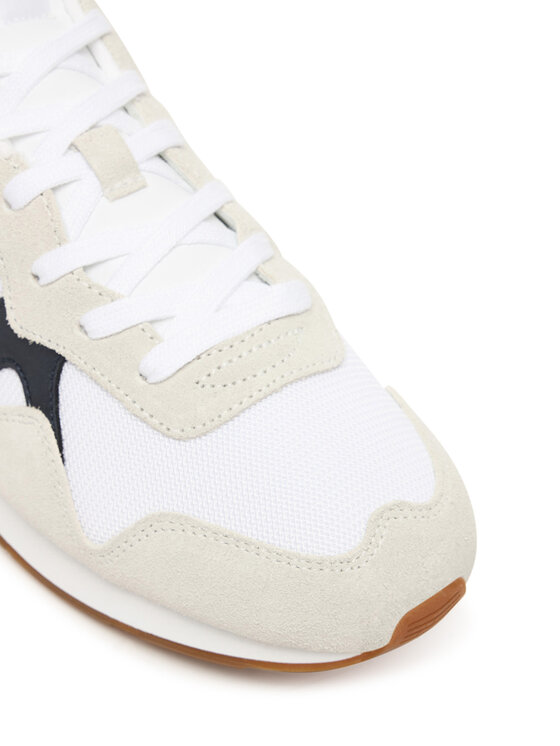 Tommy Hilfiger Tommy Hilfiger Sneakersy Runner Icon Mix FM0FM05679 Écru