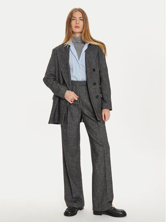 MAX&Co. MAX&Co. Pantaloni di tessuto 2426136064200 Grigio Regular Fit