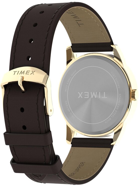Timex Timex Hodinky TW2Y12700 Hnedá