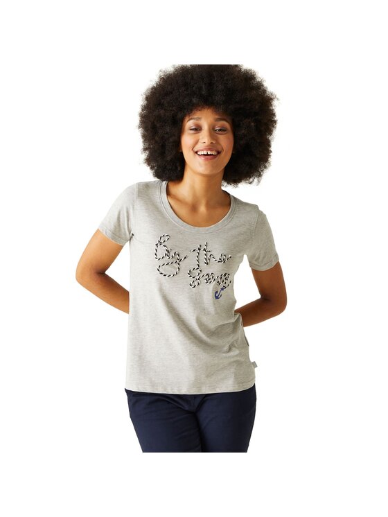 Regatta Regatta T-Shirt Filandra VIII Szary Short Fit