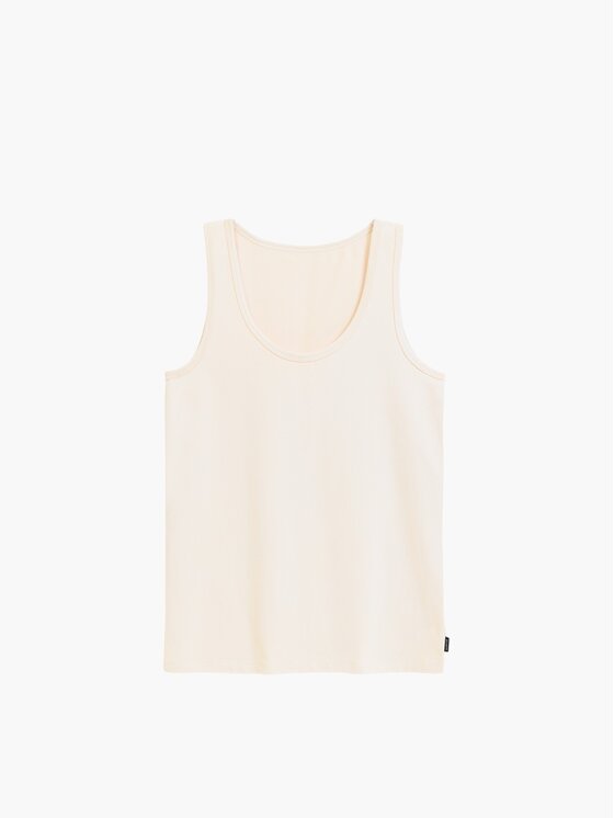 Atlantic Atlantic Top basic Beżowy Regular Fit