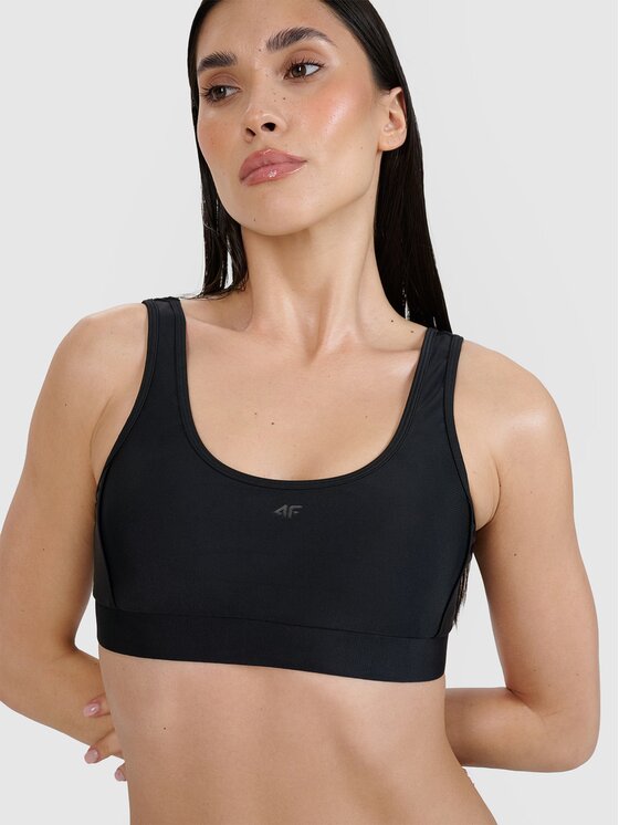 4F 4F Bikini pezzo sopra 4FWSS25UBKTF077-20S Nero
