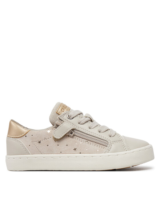 Geox Geox Sneakersy Jr Kilwi Girl J45D5A 007BC C5016 S Béžová