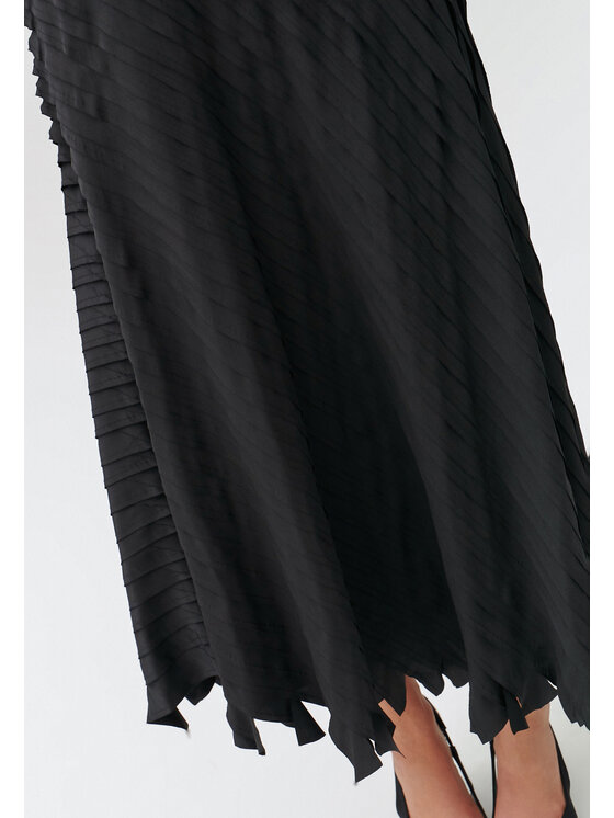 TATUUM TATUUM Spódnica midi DAKNA Czarny Flare Fit