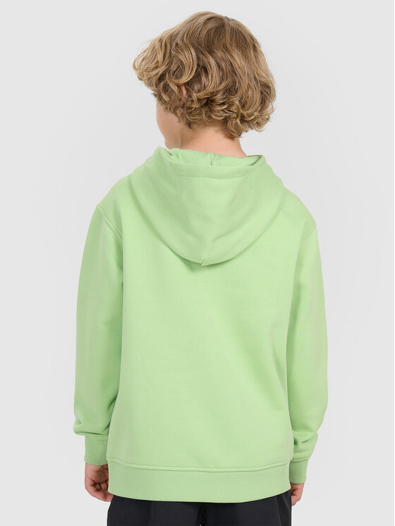 4F 4F Bluza BASIC+ Zielony Oversize