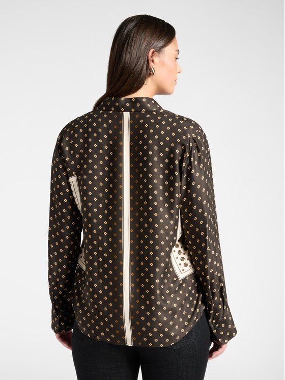 Elena Mirò Elena Mirò Camicia 5034P300403N001 Nero Regular Fit