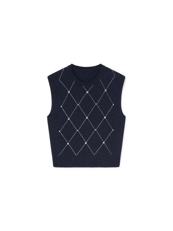 Motivi Motivi Maglione M692W004422N034 Blu Boxy Fit
