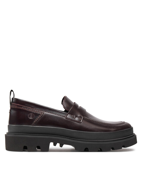 Clarks Loaferke Badell Easy 26179235 Bordo Rdeča