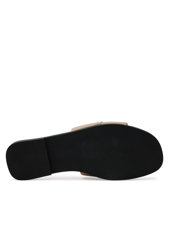 LOVE MOSCHINO LOVE MOSCHINO Şlapi JA28082G1MIM0131 Bej