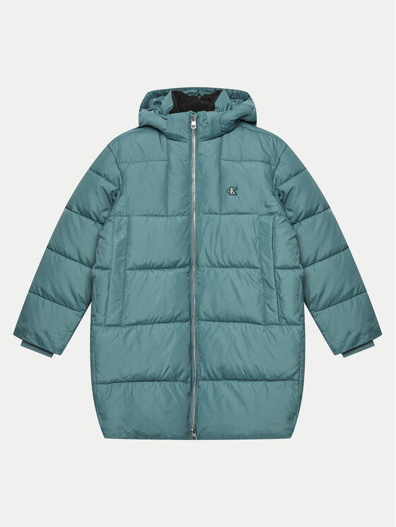 Calvin Klein Jeans Calvin Klein Jeans Зимно яке Essential IB0IB02168 Син Relaxed Fit