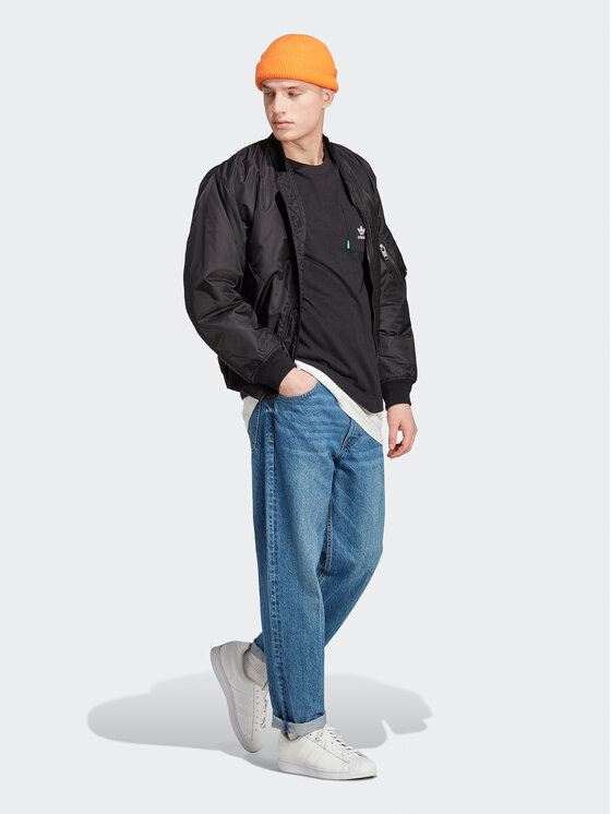 adidas adidas Тишърт Essentials+ Made With Hemp T-Shirt HR8623 Черен Regular Fit