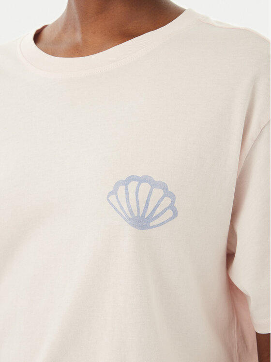 ONLY ONLY T-Shirt Celine 15374989 Ανοιχτό ροζ Regular Fit