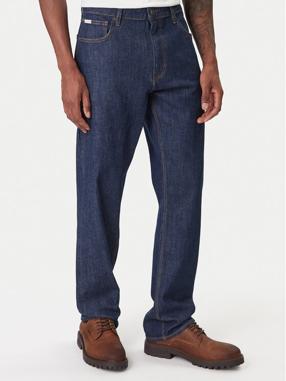 Guess Jeans Blugi M6RA1B D002G Bleumarin Relaxed Fit