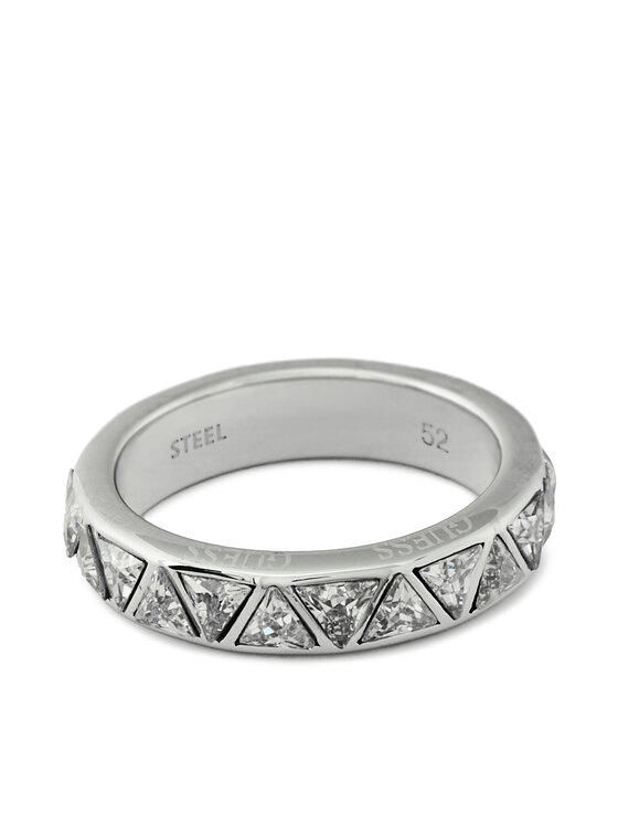 Guess Prsteň JUBR04 575JW Strieborná