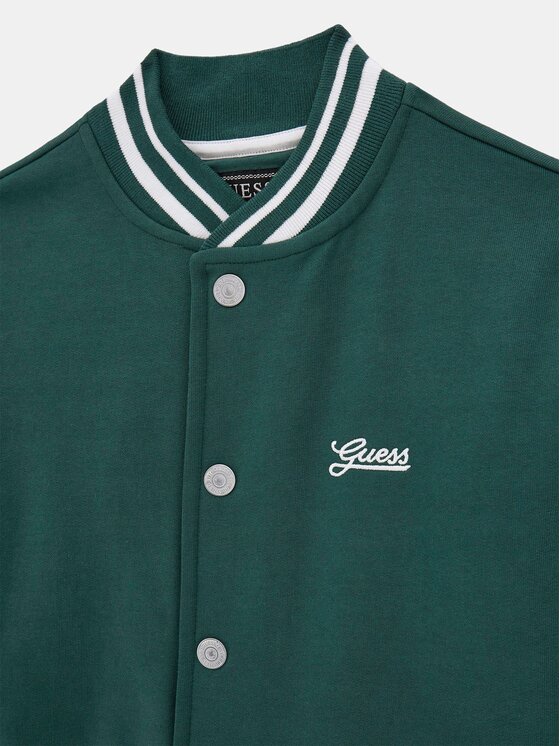 Guess Guess Felpa L5YQ10 K0160 Verde Regular Fit