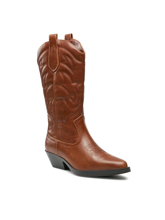 ONLY Shoes ONLY Shoes Καουμπόικες Μπότες & Μποτάκια Onlbronco 15304379 Καφέ