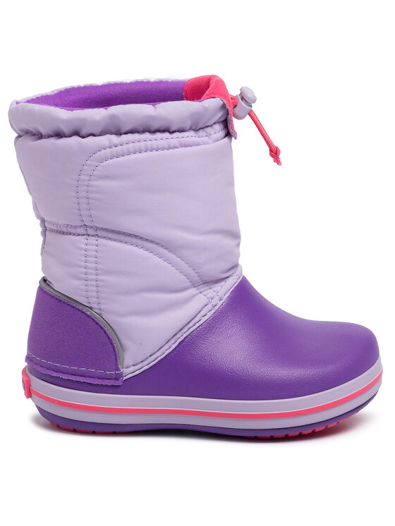 Crocs Crocs Schneeschuhe Crocband Lodgepoint Boot K 203509 Violett