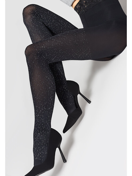 Poupée Marilyn Poupée Marilyn Rajstopy Damskie DREAM LINE D05 Czarny