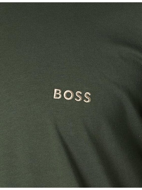 BOSS Boss Bluza 50515306-305 Zielony Regular Fit