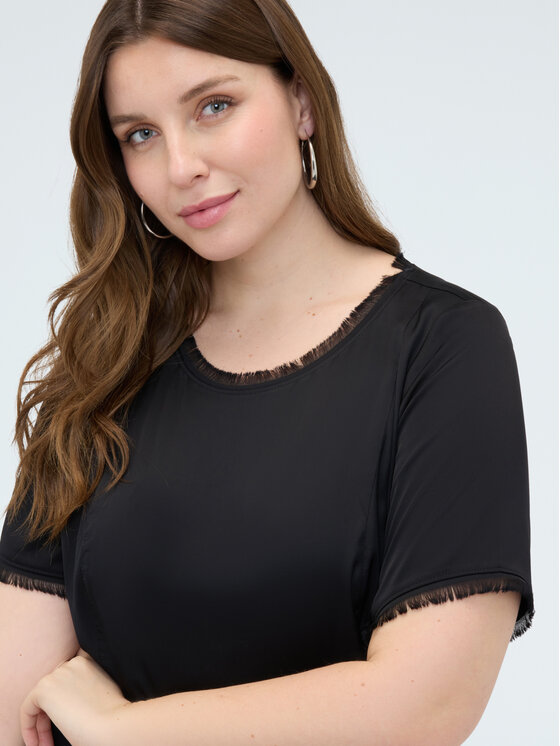 Fiorella Rubino Fiorella Rubino Vestito da giorno 7078T001758N033 Nero A-Line Fit