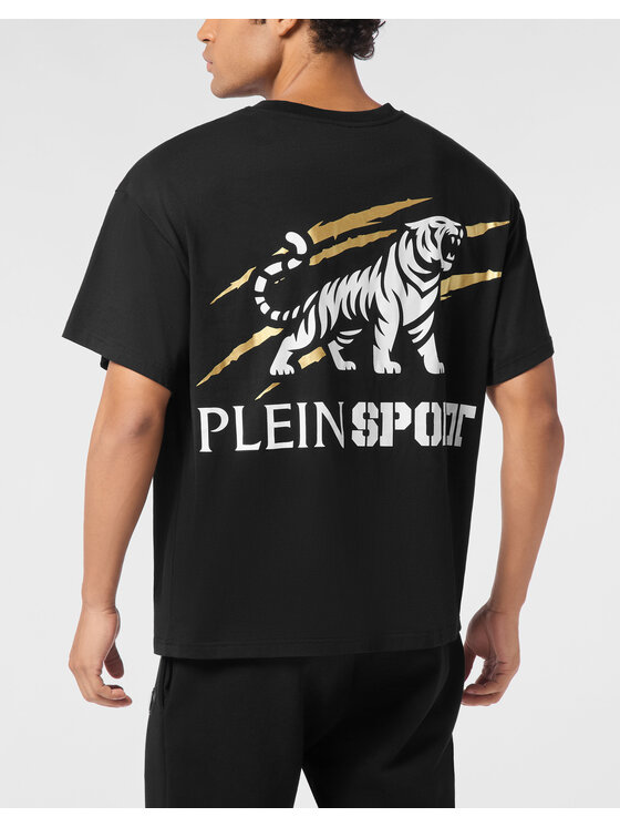 Plein Sport Plein Sport T-Shirt 28485 Czarny Regular Fit