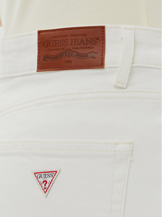 Guess Jeans Guess Jeans Jeansy W5GA92 D5O01 Beżowy Skinny Fit