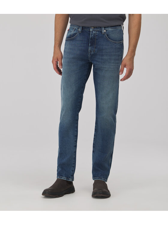 Lee Cooper Lee Cooper Jeansy LC7504 Niebieski Tapered Leg