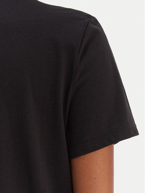 DKNY Sport DKNY Sport Póló DP6T1557 Fekete Relaxed Fit