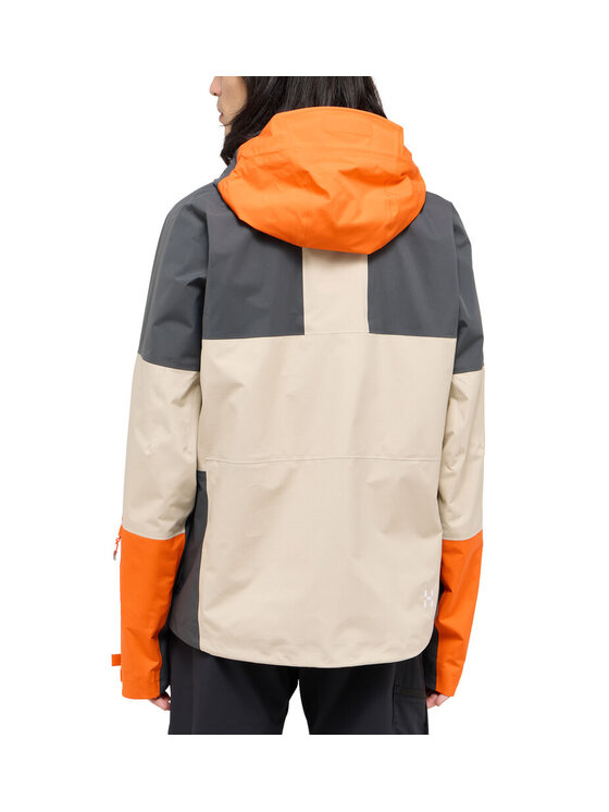 Haglöfs Haglöfs Kurtka przeciwdeszczowa Spitz GTX Pro Jacket Men Beżowy Regular Fit