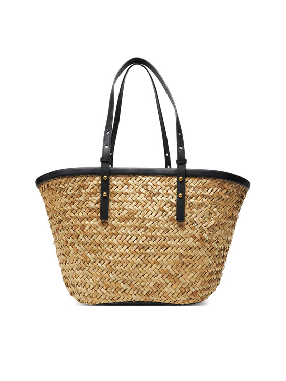 PINKO PINKO Rankinė Love Summer Basket PE 25 PLTT 103324 A1RL Smėlio