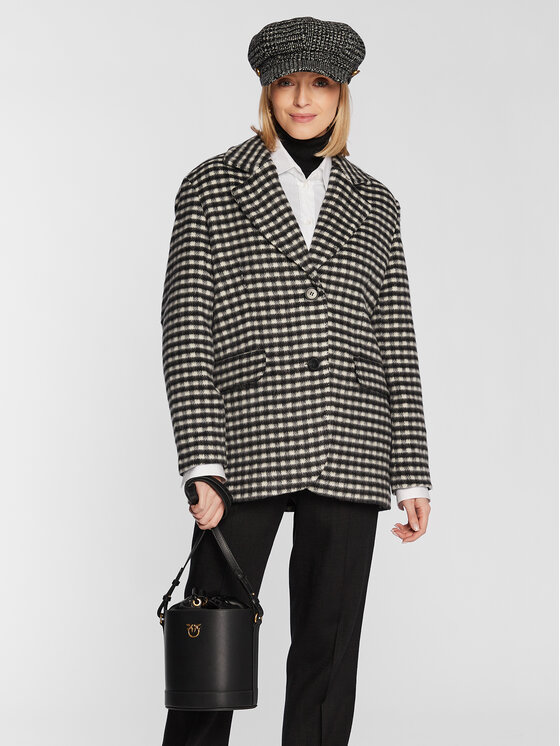 PINKO Pinko Дамска чанта Bucket Mini Simply AL 22-23 PLTT 1P22U4 Y5H7 Черен