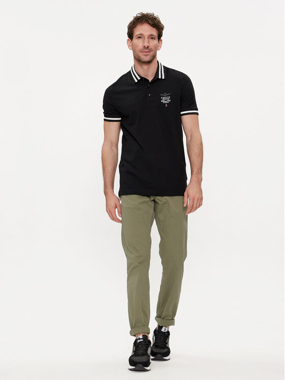 Aeronautica Militare Aeronautica Militare Polo 241PO1758P191 Nero Regular Fit