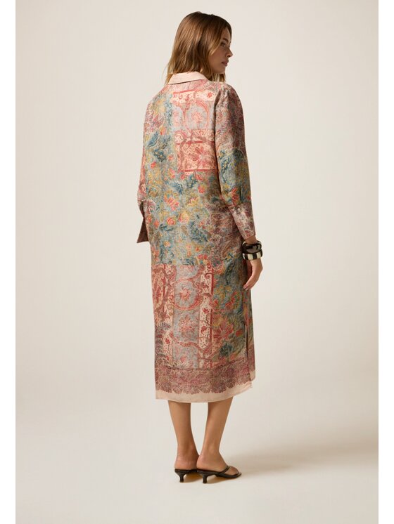 Oltre Oltre Vestito da giorno 7025J000898N0R6 Crema Baggy Fit