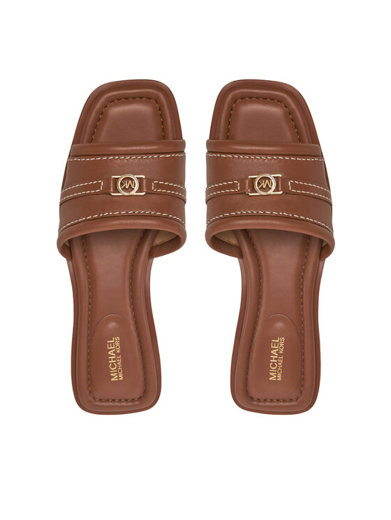 Michael Kors Michael Kors Παντόφλες Mandy Slide 40R5MAFS2L Καφέ
