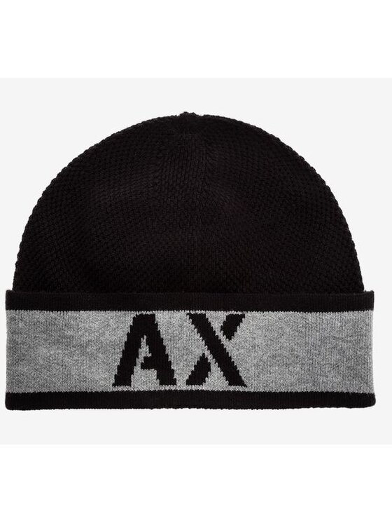 Czapka Armani Exchange, Grantowe, 6GZ42A ZMS1Z 5539