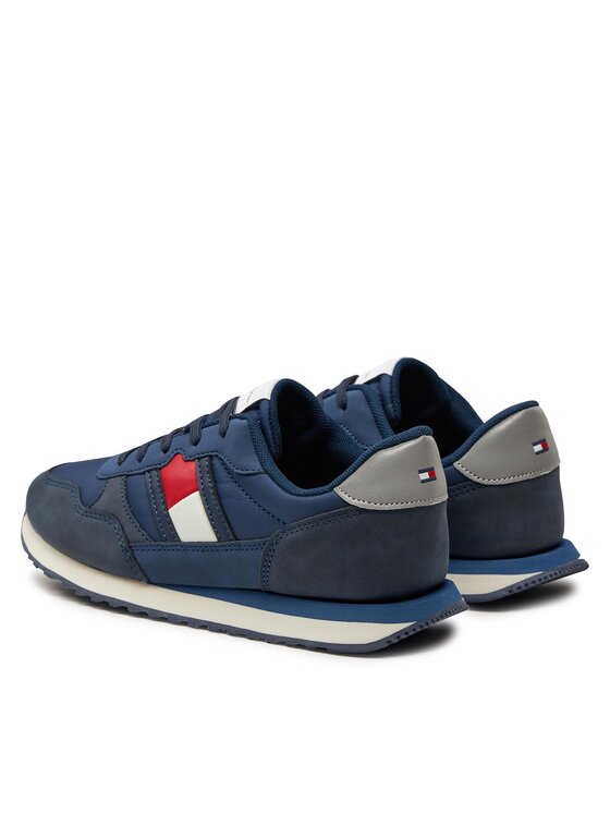 Tommy Hilfiger Tommy Hilfiger Sneakersy T3X9-33130-0316 S Granatowy