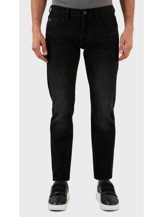 Armani Exchange Armani Exchange Jeansy 6LZJ13 Z1VQZ 0204 Czarny Slim Fit