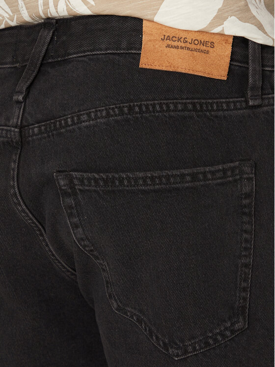Jack&Jones Jack&Jones Jeans kratke hlače Chris Cooper 12252866 Črna Relaxed Fit