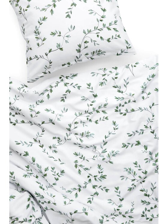 White pocket White pocket Komplet pościeli satynowa Biały