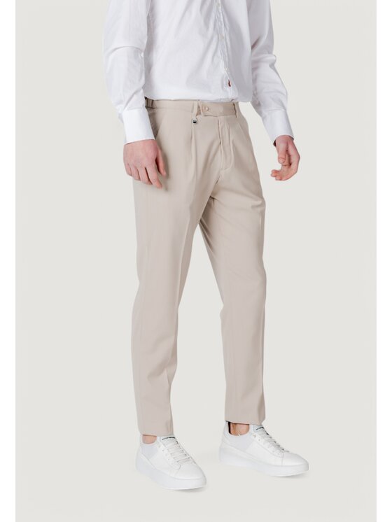 Antony Morato Antony Morato Pantaloni chino LUIS REGULAR FIT Beige Regular Fit
