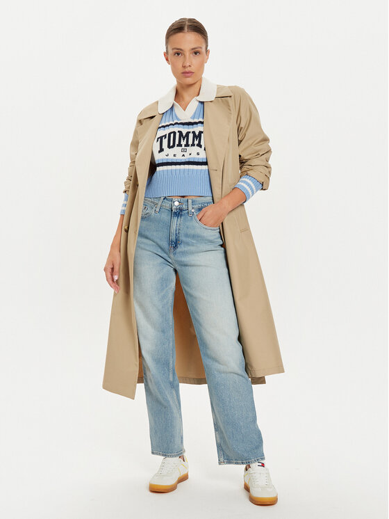 Tommy Jeans Tommy Jeans Džínsy Betsy DW0DW19610 Modrá Loose Fit