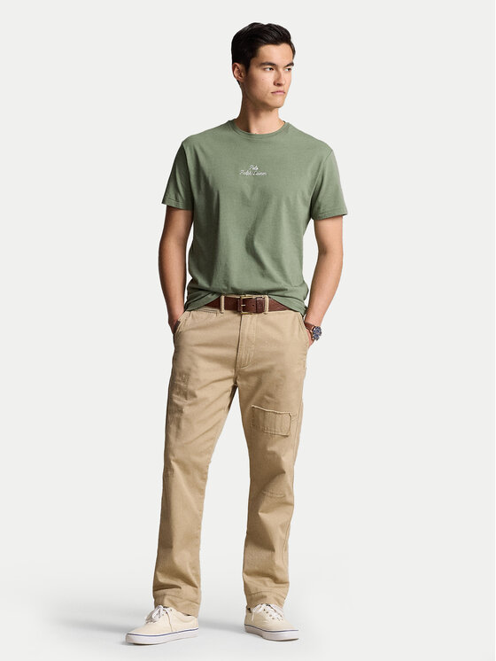 Polo Ralph Lauren Polo Ralph Lauren Majica 710936585011 Zelena Classic Fit