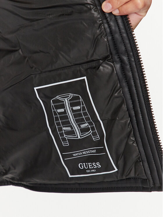 Guess Guess Giacca di transizione W3YL11 WFIX0 Nero Regular Fit