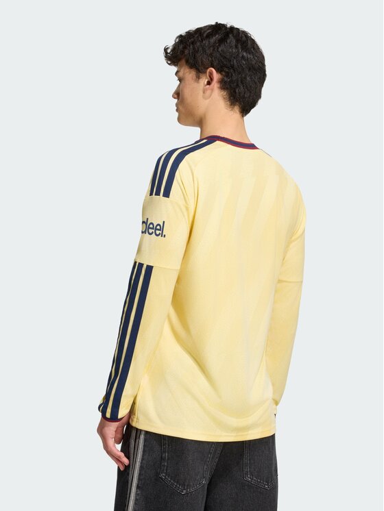 adidas adidas Koszulka techniczna 171984 Żółty Slim Fit