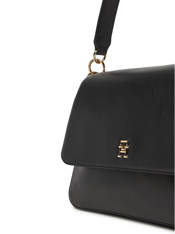 Tommy Hilfiger Tommy Hilfiger Torbica Th Joy Shoulder Bag AW0AW16815 Crna