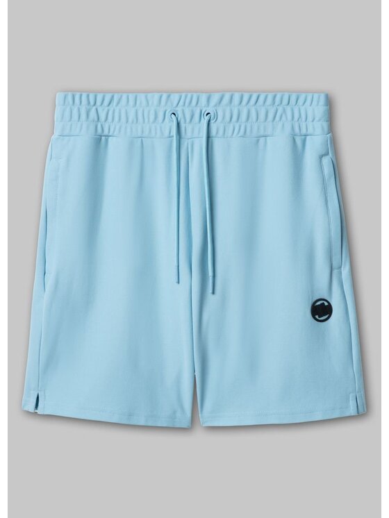 Szorty materiałowe, rozmiar XXL, Błękitne, Szorty dresowe Pique Rockey 3XL