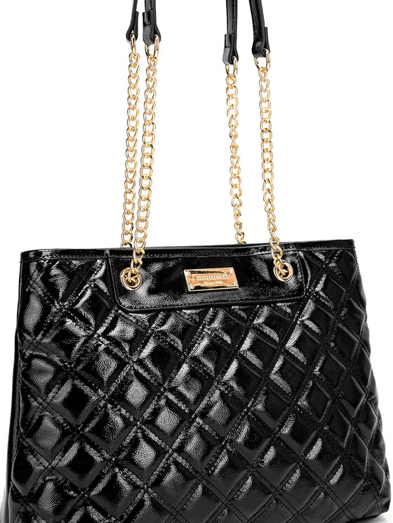 Monnari Monnari Handtasche TORIMP0-24Z-BAG4040-KM20D000 Schwarz